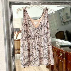 Garnet Hill Silk Tank Top